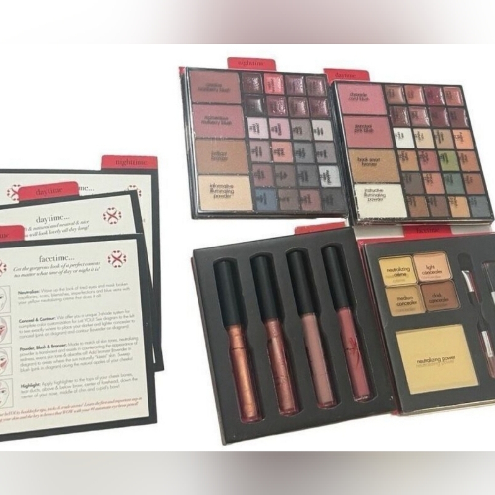 ybf Real Time Tutorial… Makeup Tutorial Kit 67 pcs Keepsake Box NEW - Picture 2 of 10